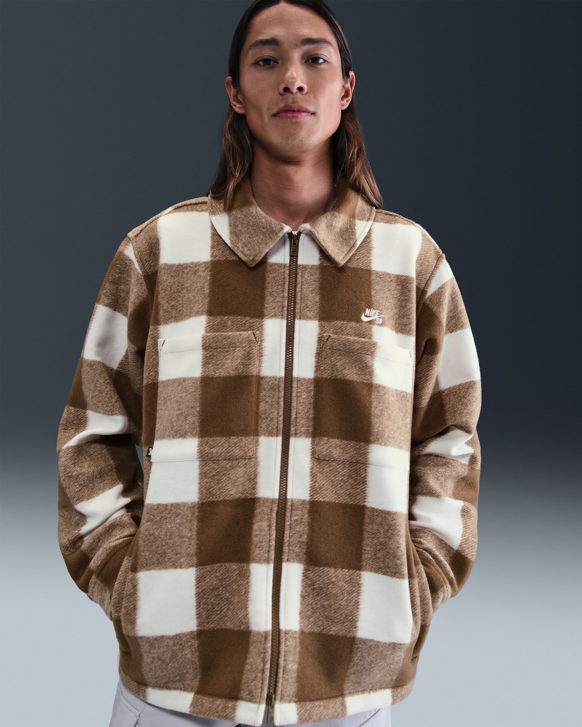 Nike SB Essential Skate Shirt Jacket. Nike ID